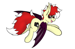 Size: 3000x1968 | Tagged: safe, artist:aaathebap, imported from derpibooru, oc, oc only, oc:aaaaaaaaaaa, bat pony, pony, bat pony oc, bat wings, cute, flying, happy, male, simple background, solo, tail, transparent background, wings