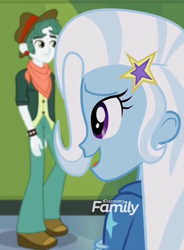 Size: 470x640 | Tagged: safe, imported from derpibooru, screencap, trixie, equestria girls, equestria girls series, forgotten friendship, cropped, discovery family logo