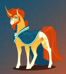 Size: 1280x1444 | Tagged: safe, artist:inisealga, imported from derpibooru, sunburst, pony, unicorn, male, redesign, solo, stallion