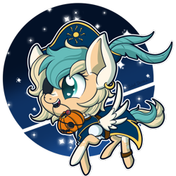 Size: 700x700 | Tagged: safe, artist:happy-go-creative, imported from derpibooru, oc, oc only, oc:sun light, pegasus, pony, clothes, costume, female, filly, nightmare night costume, pirate costume, solo