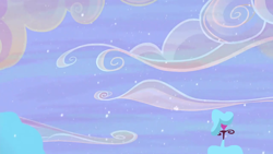 Size: 1280x720 | Tagged: safe, imported from derpibooru, screencap, hearthbreakers, background, no pony, ponyville, scenic ponyville, sky, snow, snowfall, winter