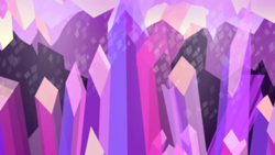 Size: 1280x720 | Tagged: safe, imported from derpibooru, screencap, hearthbreakers, background, crystal, mine, no pony, quarry, rock farm, scenic ponyville