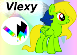 Size: 900x647 | Tagged: safe, artist:amgiwolf, imported from derpibooru, oc, oc only, oc:viexy ams, pegasus, pony, eyelashes, female, mare, pegasus oc, reference sheet, smiling, solo, wings