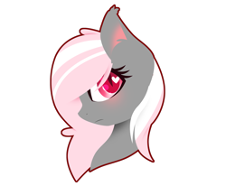 Size: 2701x2221 | Tagged: safe, artist:riariirii2, imported from derpibooru, oc, oc only, earth pony, pony, bust, earth pony oc, eyelashes, heart eyes, simple background, solo, transparent background, wingding eyes