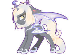 Size: 2838x2112 | Tagged: safe, artist:riariirii2, imported from derpibooru, oc, oc only, alicorn, bat pony, bat pony alicorn, pony, bat pony oc, bat wings, hoof shoes, horn, simple background, solo, transparent background, wings