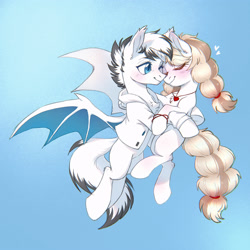 Size: 3000x3000 | Tagged: safe, artist:lightning-stars, artist:ls_skylight, imported from derpibooru, oc, bat pony, earth pony, pony, bat pony oc, bat wings, wings