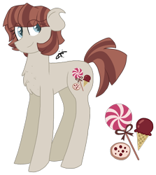 Size: 1422x1595 | Tagged: safe, artist:gallantserver, imported from derpibooru, oc, oc:almond joy, earth pony, pony, female, mare, offspring, parent:mud briar, parent:pinkie pie, parents:briarpie, simple background, transparent background