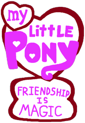 Size: 629x913 | Tagged: safe, alternate version, artist:logan jones, imported from derpibooru, series:core seven friendship is magic, fusion, g3, g3 to g4, g4, g4 to g3, generation leap, my little pony logo, simple background, transparent background