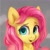 Size: 1024x1024 | Tagged: safe, artist:thisponydoesnotexist, imported from derpibooru, fluttershy, pony, ai content, ai generated, blushing, cute, generator:thisponydoesnotexist, neural network, not fluttershy, open mouth, shyabetes, solo