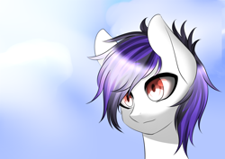 Size: 2300x1632 | Tagged: safe, artist:riariirii2, imported from derpibooru, oc, oc only, earth pony, pony, bust, earth pony oc, solo