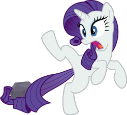 Size: 1384x1250 | Tagged: safe, artist:sollace, derpibooru exclusive, imported from derpibooru, rarity, pony, unicorn, a dog and pony show, .svg available, bipedal, raised leg, rock, screaming, solo, svg, unipedal, vector