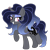 Size: 2000x2000 | Tagged: safe, artist:stellamoonshine, artist:stellamoonshineyt, imported from derpibooru, oc, oc only, oc:starlitz moonshine, pony, unicorn, female, mare, offspring, parent:king sombra, parent:princess luna, parents:lumbra, simple background, solo, transparent background