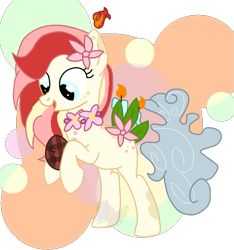 Size: 631x674 | Tagged: safe, artist:pure-blue-heart, imported from derpibooru, oc, oc only, oc:dune flower, original species, scented pony, bipedal, closed species, egg, female, mare, simple background, solo, transparent background