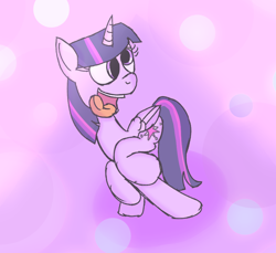 Size: 910x834 | Tagged: safe, artist:mr-degration, imported from derpibooru, twilight sparkle, alicorn, pony, derp, female, silly, silly pony, solo, tongue out, twilight sparkle (alicorn)