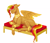 Size: 4639x4024 | Tagged: safe, artist:evgenya, imported from derpibooru, oc, oc only, oc:flame, pegasus, pony, fainting couch, male, pegasus oc, simple background, solo, wings