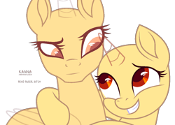 Size: 1156x826 | Tagged: safe, artist:teepew, imported from derpibooru, oc, oc only, alicorn, pony, my little pony: the movie, alicorn oc, annoyed, bald, base, bust, eyelashes, grin, horn, hug, signature, simple background, smiling, solo, transparent background, wings