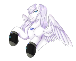 Size: 1024x820 | Tagged: safe, artist:bylullabysoft, imported from derpibooru, oc, oc only, pegasus, pony, digital art, hooves, looking at you, male, one eye closed, simple background, smiling at you, solo, spread wings, stallion, transparent background, wings