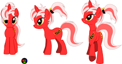 Size: 5923x3130 | Tagged: safe, artist:kyoshyu, imported from derpibooru, oc, oc only, oc:amber guild, pony, unicorn, absurd resolution, butt, female, mare, plot, simple background, solo, transparent background, vector