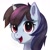 Size: 1024x1024 | Tagged: safe, artist:thisponydoesnotexist, imported from derpibooru, pony, ai content, ai generated, bust, generator:thisponydoesnotexist, horn, neural network, open mouth, portrait, simple background, solo, white background