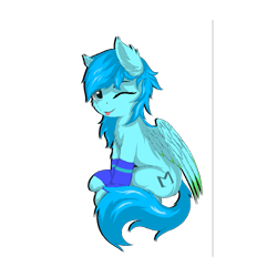 Size: 1080x1080 | Tagged: artist needed, safe, imported from derpibooru, oc, oc only, pegasus, pony, derpibooru community collaboration, 2021 community collab, female, mare, one eye closed, simple background, solo, tongue out, transparent background, wink