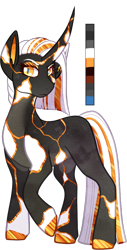 Size: 490x966 | Tagged: safe, artist:velnyx, imported from derpibooru, oc, oc only, oc:porcelain promenade, pony, unicorn, curved horn, female, horn, mare, simple background, solo, transparent background