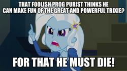 Size: 888x499 | Tagged: safe, imported from derpibooru, trixie, equestria girls, rainbow rocks, caption, image macro, meme, text