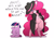 Size: 3508x2480 | Tagged: safe, artist:underpable, imported from derpibooru, pinkie pie, twilight sparkle, earth pony, semi-anthro, unicorn, based, chest fluff, chubbie pie, chubby, i can't believe it's not jargon scott, racism, simple background, squatpony, style emulation, twiggie, white background, z-word pass, 🅱