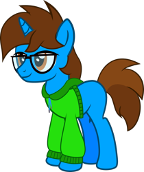 Size: 1191x1417 | Tagged: safe, artist:warszak, imported from derpibooru, oc, oc only, pony, unicorn, clothes, hoodie, male, simple background, solo, stallion, transparent background, vector