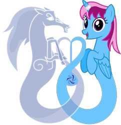 Size: 4000x4127 | Tagged: safe, artist:parclytaxel, imported from derpibooru, oc, oc only, oc:parcly taxel, oc:spindle, alicorn, genie, genie pony, pony, windigo, ain't never had friends like us, albumin flask, derpibooru community collaboration, .svg available, 2021 community collab, absurd resolution, alicorn oc, bottle, female, heart, horn, horn ring, looking at you, mare, ring, simple background, smiling, transparent background, vector, windigo oc, wings