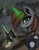 Size: 1280x1657 | Tagged: safe, artist:crescent-feather, imported from derpibooru, oc, oc only, oc:littlepip, pony, unicorn, fallout equestria, armor, clothes, fanfic, fanfic art, female, glowing horn, gun, handgun, horn, jumpsuit, levitation, little macintosh, magic, mare, optical sight, revolver, ruins, scope, solo, telekinesis, vault suit, wasteland, weapon