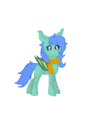Size: 768x1024 | Tagged: safe, artist:lshbz, imported from derpibooru, oc, oc:乐者拾贝, bat pony, pony, derpibooru community collaboration, 2021 community collab, bat pony oc, bat wings, clothes, female, scarf, simple background, transparent background, wings