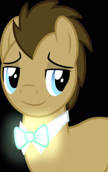 Size: 1280x2033 | Tagged: safe, artist:dashiesparkle, artist:dashiesparkle edit, artist:disneymarvel96, imported from derpibooru, doctor whooves, time turner, pony, bowtie, bowties are cool, glow, glowing, light up, male, solo