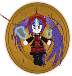 Size: 6881x7314 | Tagged: safe, artist:anime-equestria, imported from derpibooru, rarity, pony, unicorn, alternate hairstyle, anime, boots, bow, clock, clothes, crossover, date a live, dress, eyeshadow, female, gothic lolita, gun, handgun, happy, headband, horn, levitation, magic, makeup, mare, pistol, rifle, shoes, simple background, smiling, solo, telekinesis, transparent background, vector, weapon