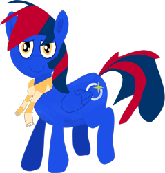 Size: 2405x2514 | Tagged: safe, artist:coolrainbow20, derpibooru exclusive, imported from derpibooru, oc, oc only, oc:friendly star, pegasus, pony, derpibooru community collaboration, 2021 community collab, clothes, cute, drawn with reference, ocbetes, pegasus oc, scarf, simple background, solo, transparent background, wings