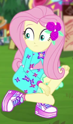 Size: 221x375 | Tagged: safe, imported from derpibooru, screencap, fluttershy, equestria girls, equestria girls series, lost and pound, spoiler:eqg series (season 2), cropped, solo