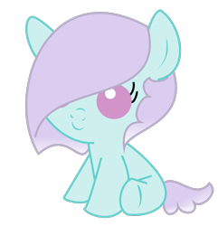 Size: 877x911 | Tagged: safe, artist:amgiwolf, imported from derpibooru, oc, oc only, pony, baby, baby pony, eyelashes, hair over one eye, simple background, sitting, smiling, solo, transparent background, underhoof