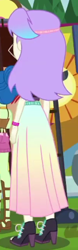 Size: 136x435 | Tagged: safe, imported from derpibooru, screencap, snow flower, equestria girls, equestria girls series, lost and pound, spoiler:eqg series (season 2), background human, clothes, cropped, feet, high heels, long skirt, open-toed shoes, shoes, skirt, toes