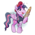 Size: 966x966 | Tagged: safe, artist:haden-2375, imported from derpibooru, twilight sparkle, alicorn, pony, baguette, beret, bread, clothes, cute, female, folded wings, food, hat, mare, open mouth, solo, twiabetes, twilight sparkle (alicorn), wings