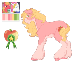 Size: 2279x1920 | Tagged: safe, artist:iouise, imported from derpibooru, big macintosh, prince blueblood, oc, earth pony, pony, bluemac, color palette, cutie mark, fluffy, gay, magical gay spawn, male, offspring, parent:big macintosh, parent:prince blueblood, parents:bluemac, screencap reference, shipping, simple background, transparent background, unshorn fetlocks