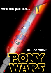 Size: 3000x4294 | Tagged: safe, artist:mlpjediqui-gon, imported from derpibooru, oc, unicorn, spoiler:comic, alternate universe, alternative un, darth, darth maul, death, duel of the fates, episode 1, jedi, jedi master, lightsaber, mlpau, obi-wan kenobi, prequel, qui-gon jinn, sith, stabbing, star wars, star wars: the phantom menace, the phantom menace, weapon