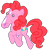 Size: 1290x1330 | Tagged: artist needed, safe, artist:jarjar_boinks, editor:cocoa bittersweet, imported from derpibooru, pinkie pie, earth pony, pony, bojack horseman, crossover, cursed image, face swap, female, head swap, hoers, hoers head on pony, horse face, manepxls, mare, not salmon, pixel art, pxls.space, raised hoof, simple background, solo, transparent background, trotting, wat, what has science done