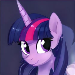 Size: 1024x1024 | Tagged: safe, artist:thisponydoesnotexist, imported from derpibooru, pony, accidentally a canon character, ai content, ai generated, generator:thisponydoesnotexist, neural network, not twilight sparkle, solo