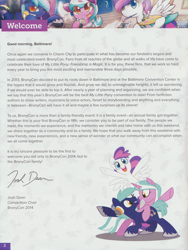 Size: 2462x3269 | Tagged: safe, artist:nanook123, imported from derpibooru, oc, oc:blank canvas, oc:hoof beatz, oc:mane event, bronycon, bronycon 2014, bronycon 2014 con book