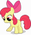 Size: 7314x8084 | Tagged: safe, artist:thatusualguy06, imported from derpibooru, apple bloom, earth pony, pony, magical mystery cure, .svg available, absurd resolution, female, filly, show accurate, simple background, solo, svg, transparent background, vector