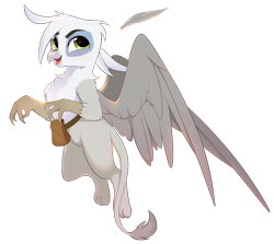 Size: 1878x1674 | Tagged: safe, artist:spoosha, imported from derpibooru, oc, oc only, oc:blake, griffon, derpibooru community collaboration, 2021 community collab, flying, simple background, solo, transparent background