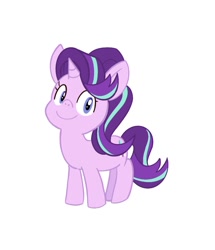 Size: 866x1005 | Tagged: safe, artist:brandoncaboose, imported from derpibooru, starlight glimmer, pony, unicorn, cute, female, glimmerbetes, looking at you, mare, simple background, smiling, solo, white background