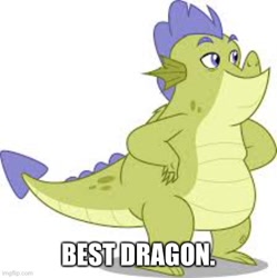 Size: 500x502 | Tagged: safe, imported from derpibooru, sludge (dragon), dragon, father knows beast, captain obvious, downvote bait, facts, imgflip, male, op has bad taste, op is a duck, simple background, sludge (g4), vector, white background