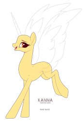 Size: 2103x3024 | Tagged: safe, artist:teepew, imported from derpibooru, oc, oc only, alicorn, pony, alicorn oc, bald, base, eyelashes, horn, open mouth, signature, simple background, smiling, solo, transparent background, wings