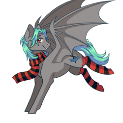 Size: 3000x3000 | Tagged: safe, artist:flaming-trash-can, imported from derpibooru, oc, oc only, bat pony, pony, clothes, commission, simple background, socks, solo, striped socks, white background, ych result