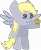 Size: 5853x7173 | Tagged: safe, artist:isaac_pony, imported from derpibooru, derpy hooves, pegasus, pony, cute, derpabetes, female, food, horns, kibiy pony, muffin, show accurate, simple background, smiling, solo, spread wings, standing, transparent background, vector, wings